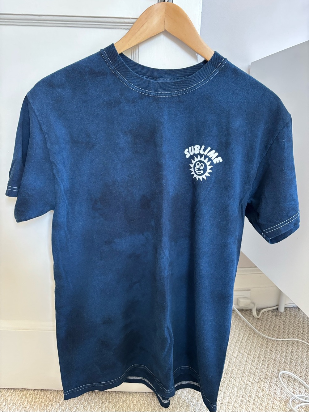 Sublime Navy Short Sleeve Tee - Women's Casual Crewneck